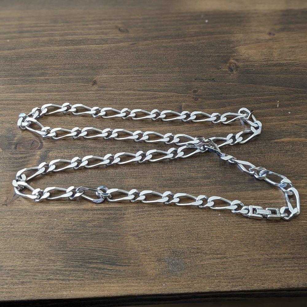 🌟Monet Long Chunky Silver Chain